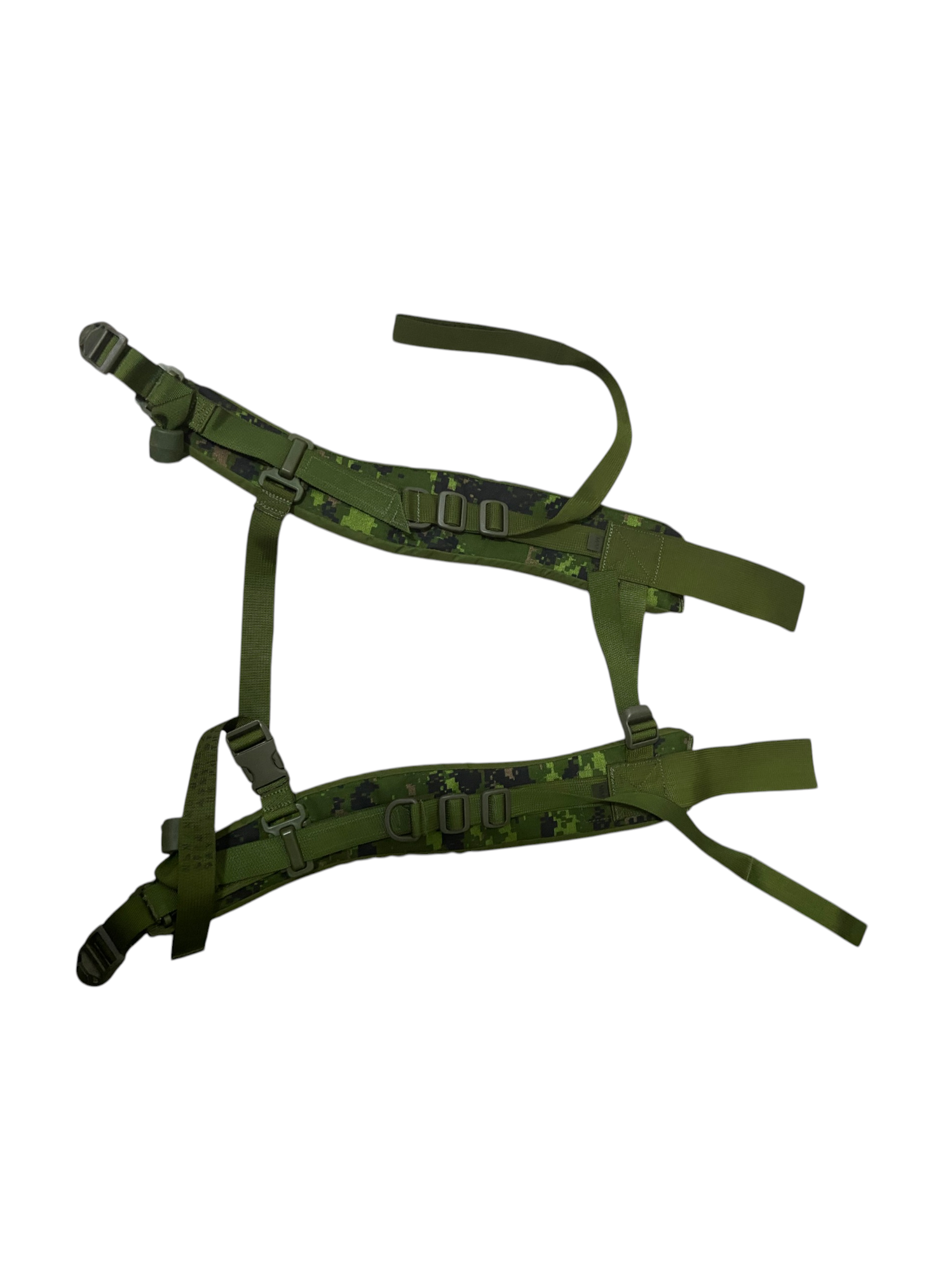 Canadian Armed Forces Padded Small Pack CADPAT Straps - Large