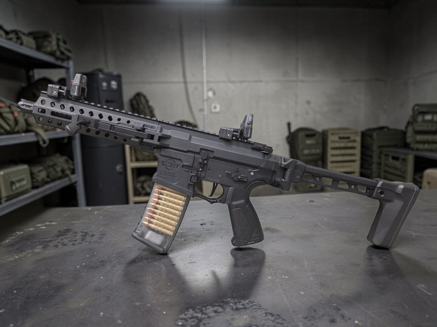 G&G FAR 556 Rapid Folding M4 Airsoft AEG Rifle - USEDⓈ