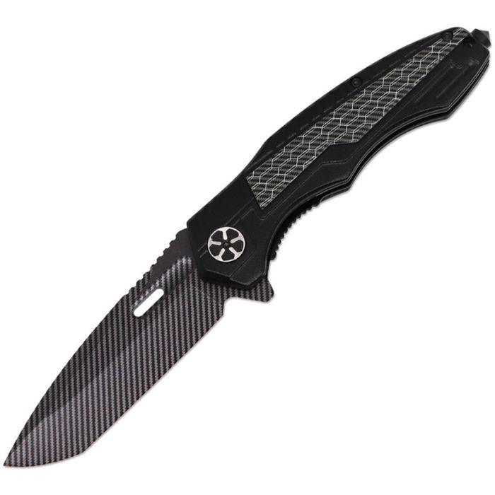 Linerlock A/O Black/CF