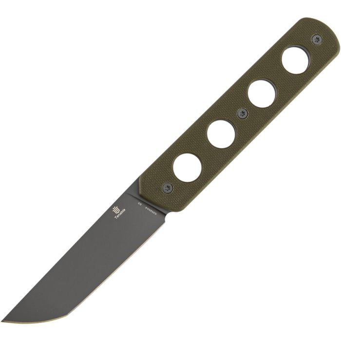 Foosa Fixed Blade Olive G10