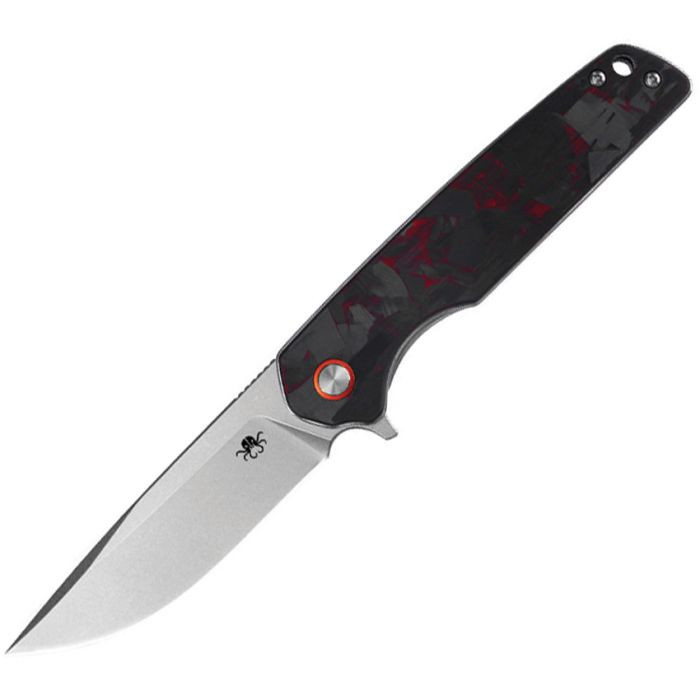 Warpath Linerlock Black/Red CF