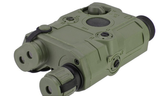 Matrix PEQ-15 Type Laser & Flashlight Combo w Remote Pressure