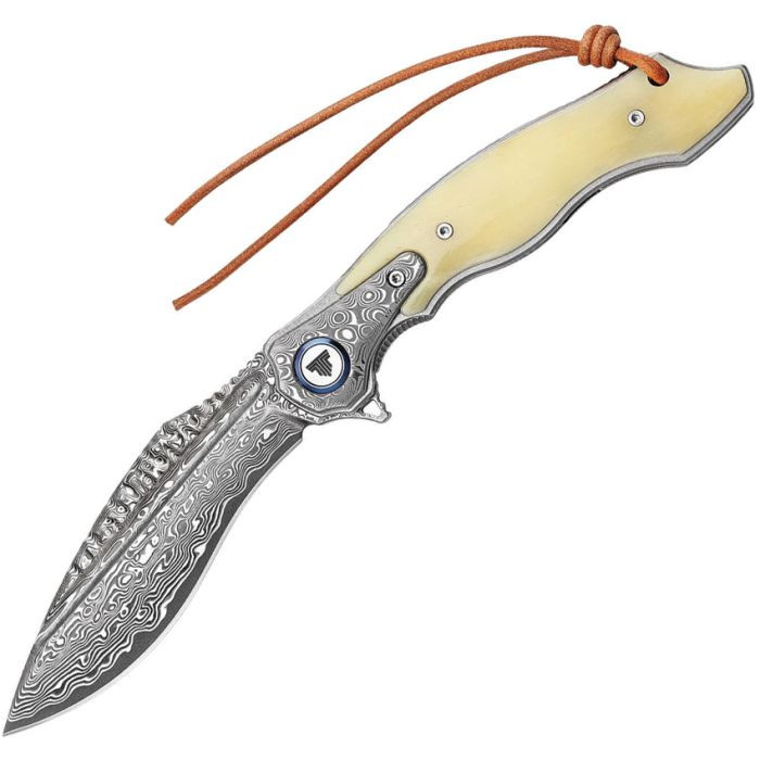 Lepus-02 Linerlock Damascus
