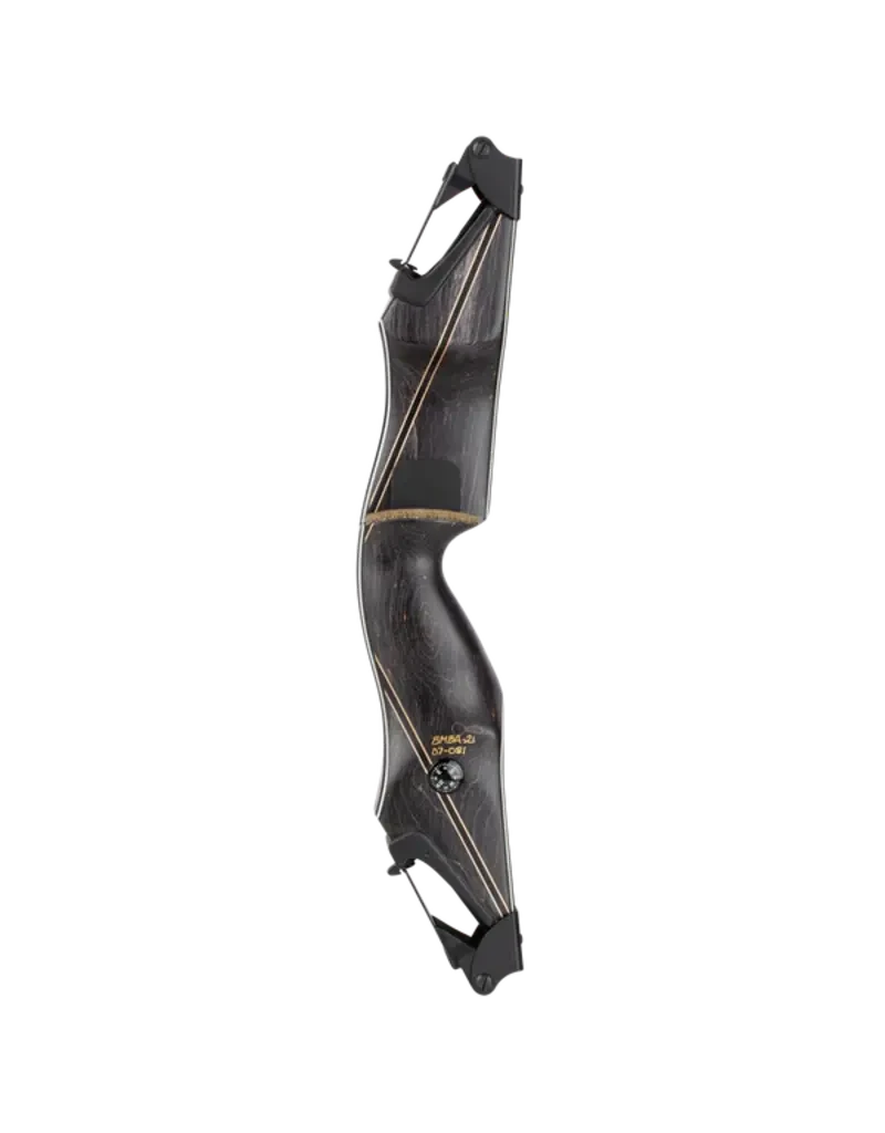 The Fred Bear Takedown Riser - Black Maple Black Stripe