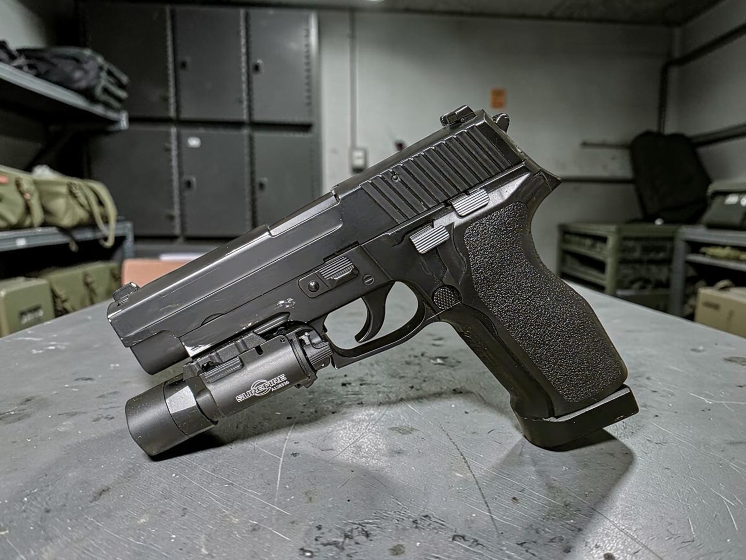 KJW SIG Sauer P226 E2 Airsoft Gas Blowback Pistol - USEDⓈ