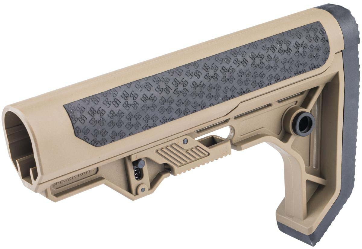 Specna Arms Light Ops Retractable Stock for M4 Airsoft AEG Rifles