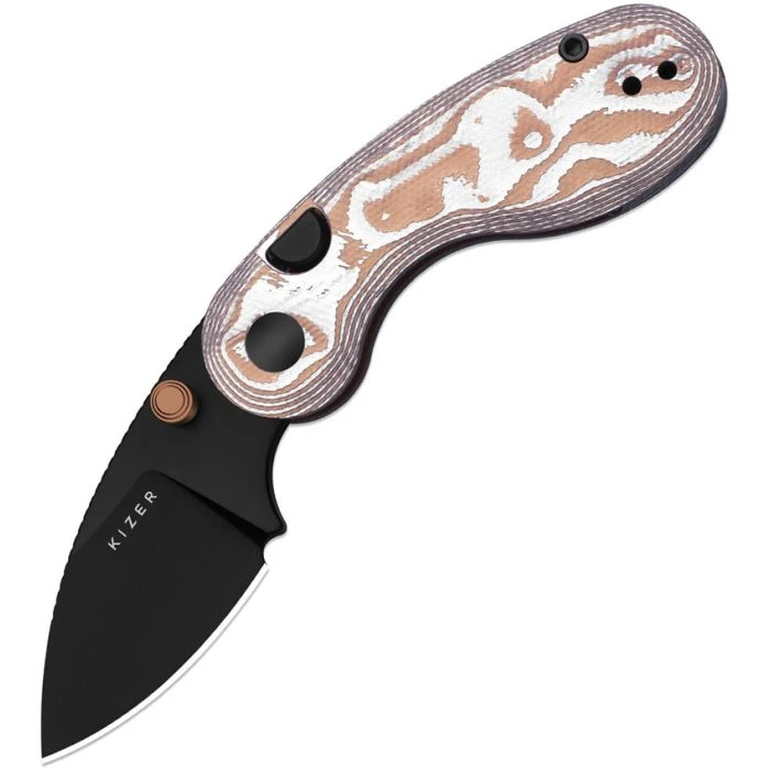 Microbe Button Linerlock Cop