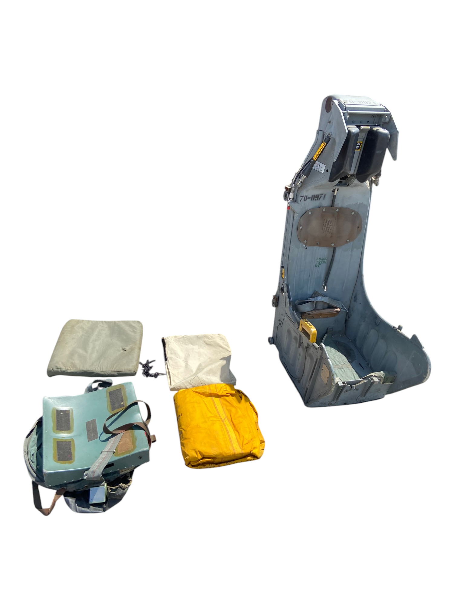 U.S.A.F./U.S. Corsair A-7D LTV Ejection Seat W/Cushion & Life Raft