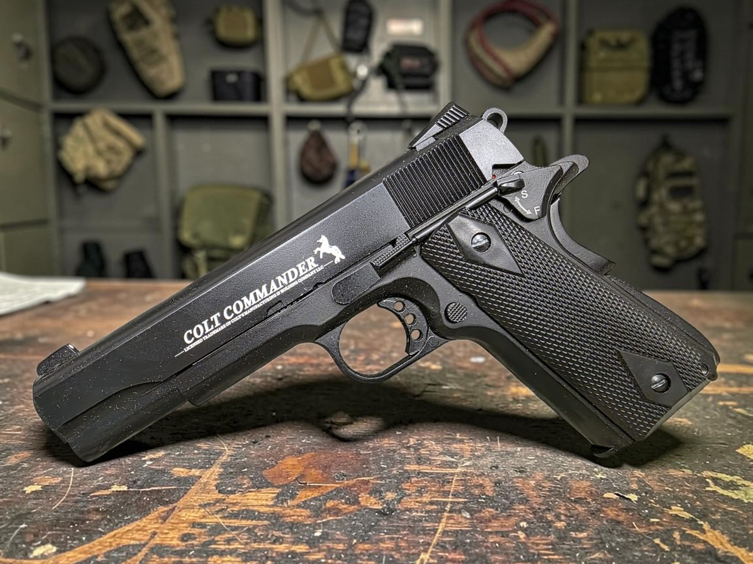 Umarex Colt Commander Blowback 1911 4.5mm Air Gun - USEDⓈ
