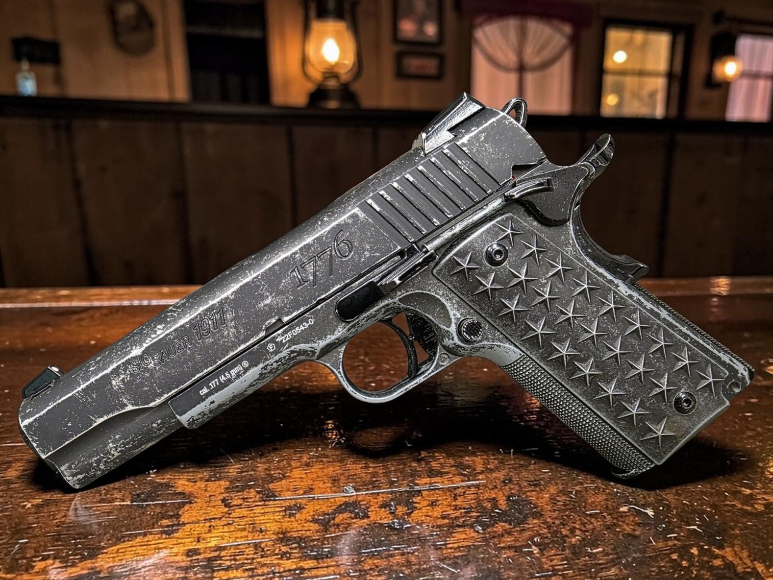 SIG Sauer We The People CO2 Powered 4.5mm 1911 Air Pistol - USEDⓈ