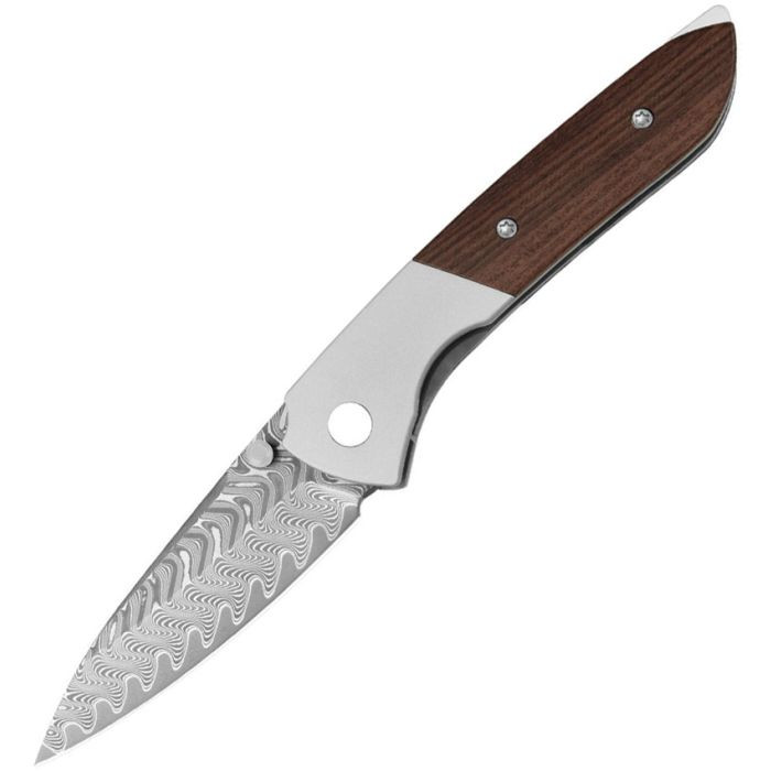Spitfire Damascus Linerlock