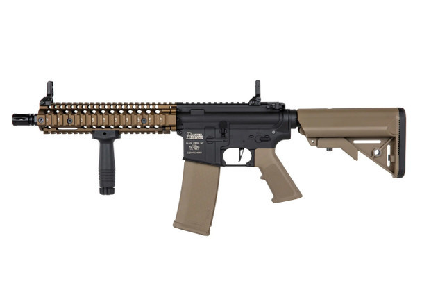 Specna Arms Gen 2 C19 CORE Daniel Defense MK18 HAL ETU Airsoft Rifle Chaos Bronze