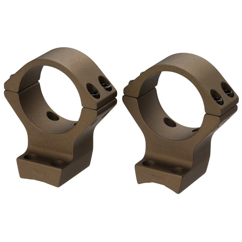 X-Bolt 1" High Cerakote Smoked Bronze Intergrated Mounts