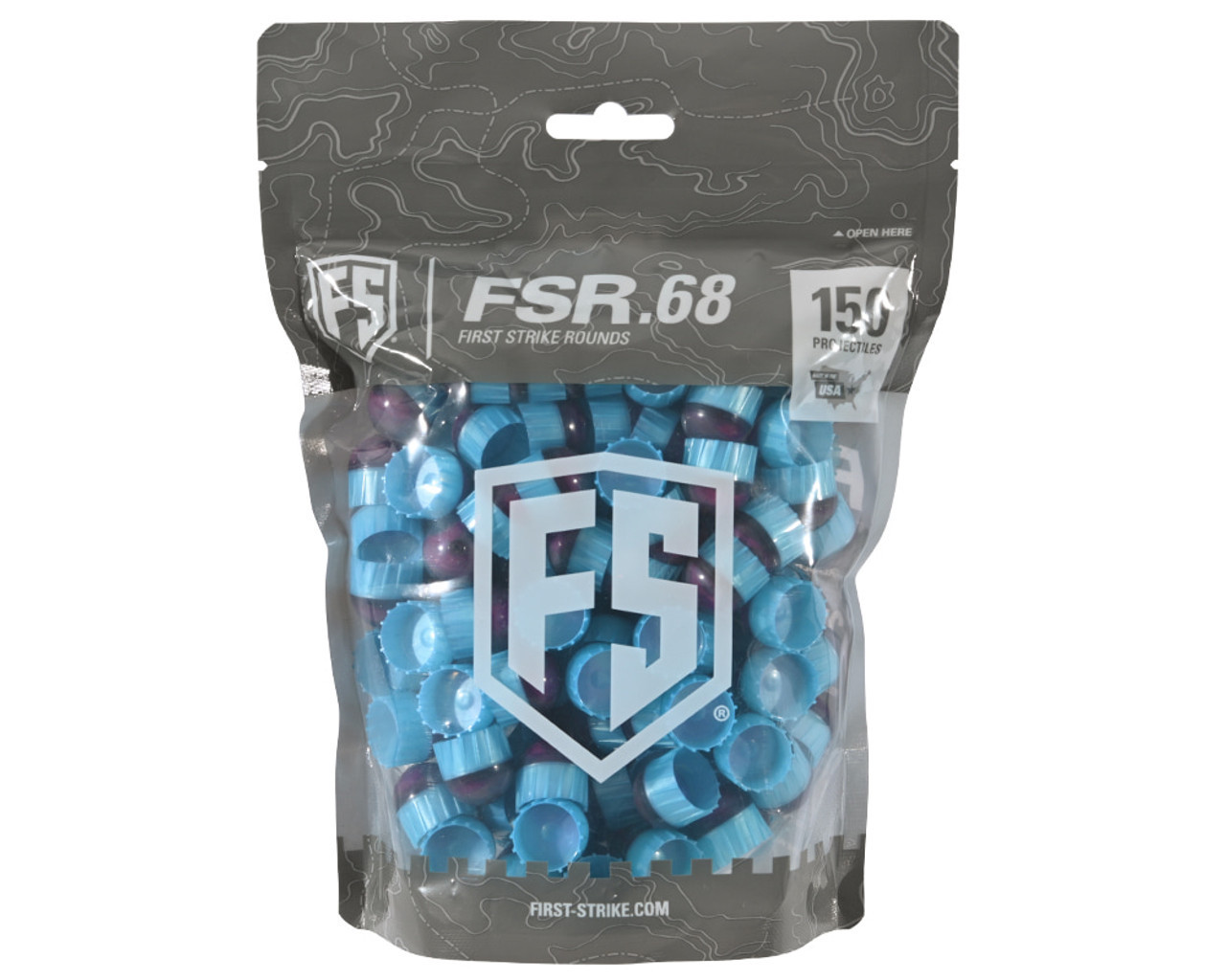 First Strike 150 Rounds - Sky Blue / Pink
