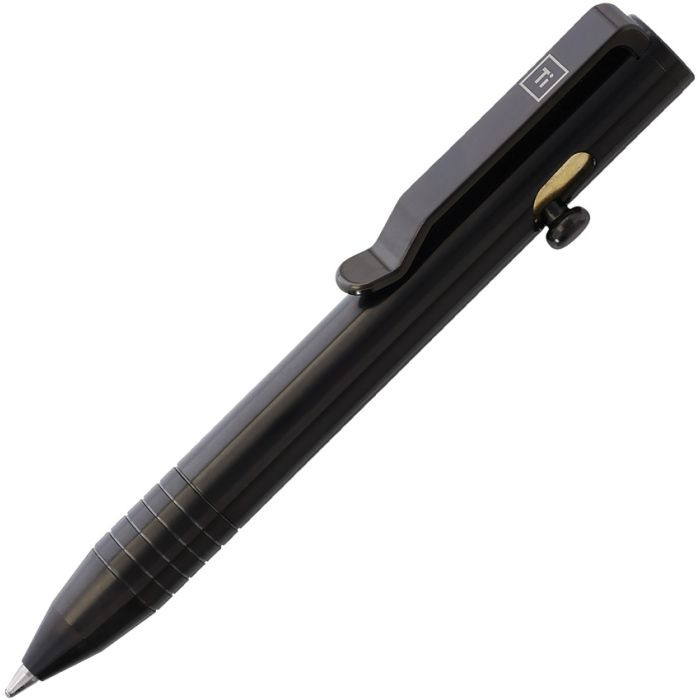 Mini Bolt Action Pen Ti BLK