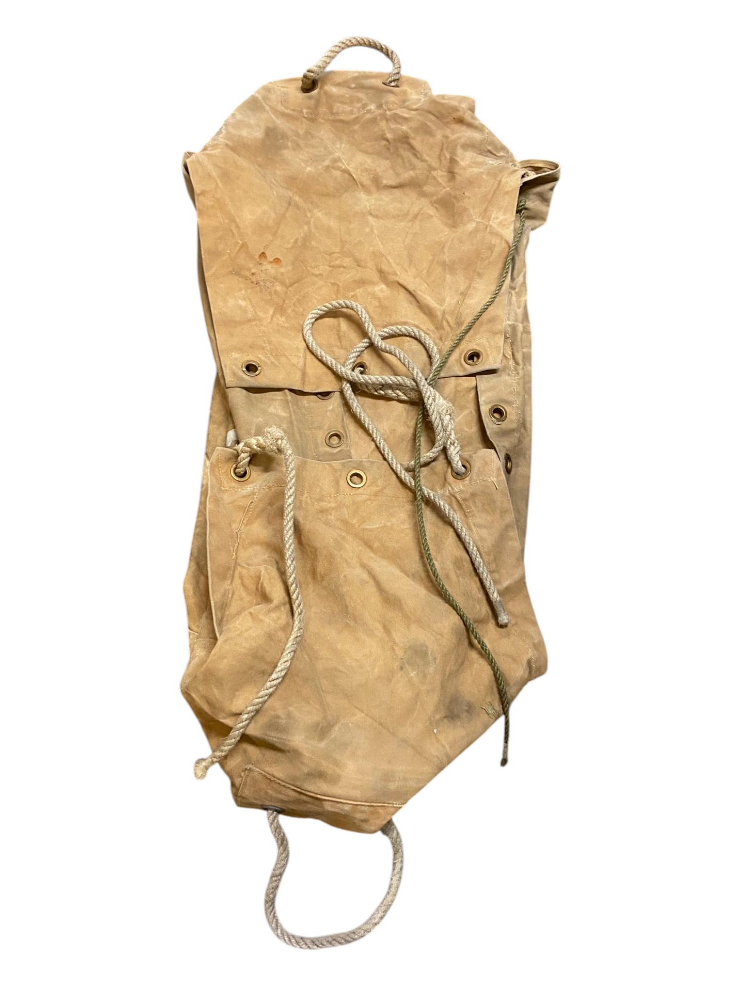 WW2 Canadian Army  Utility Duffle Tent Bag - Dated 1943