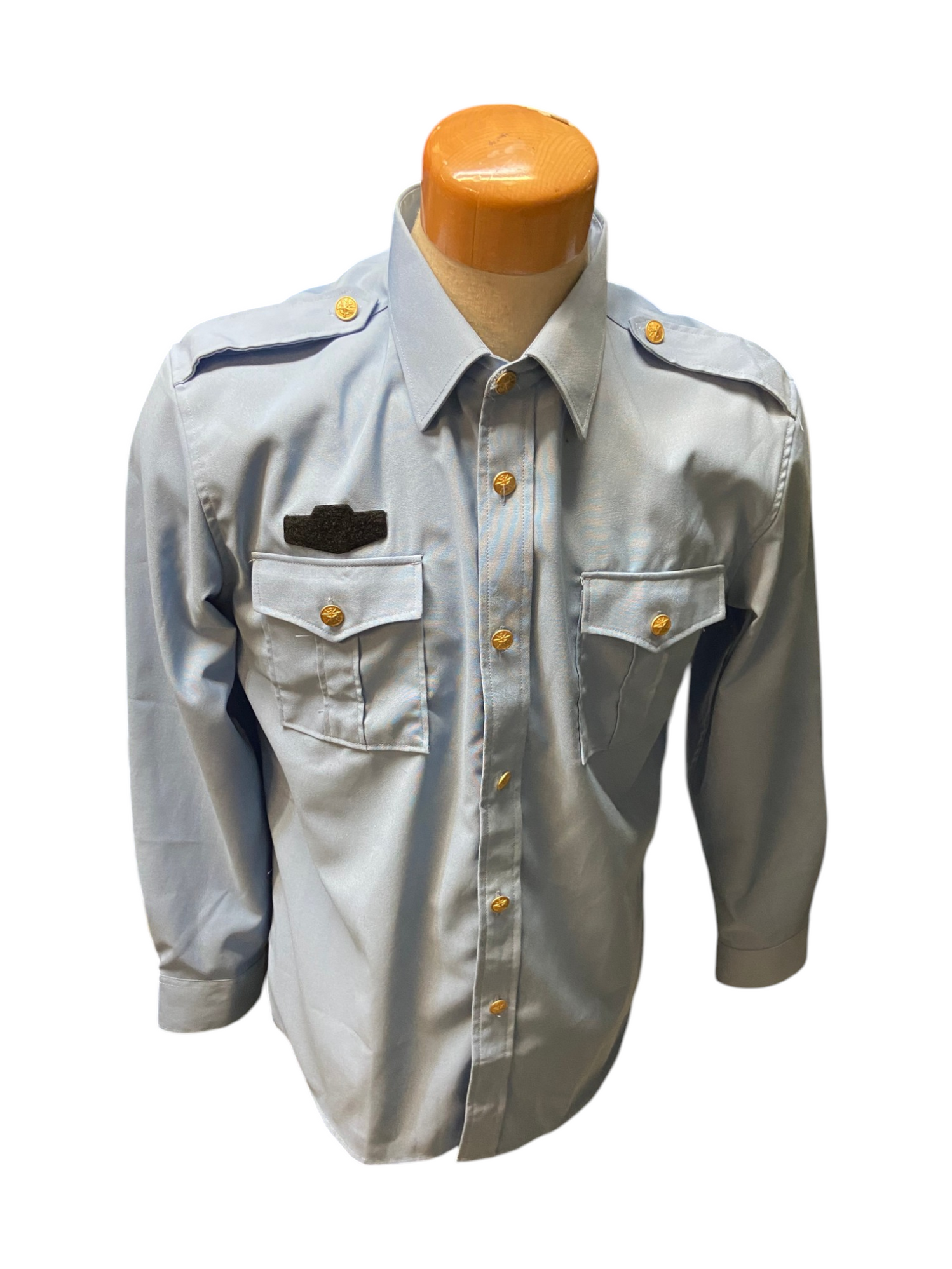 Chinese People's Liberation Army Airforce Dress Work Shirt - Small/Medium Regular