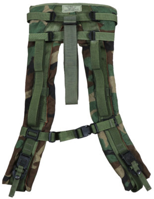 U.S. Armed Forces M81 Woodland MOLLE II Shoulder Straps