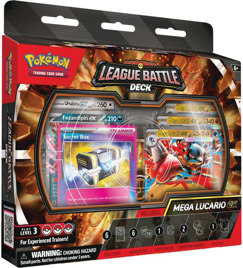 Pokemon TCG: Mega Lucario ex League Battle Deck