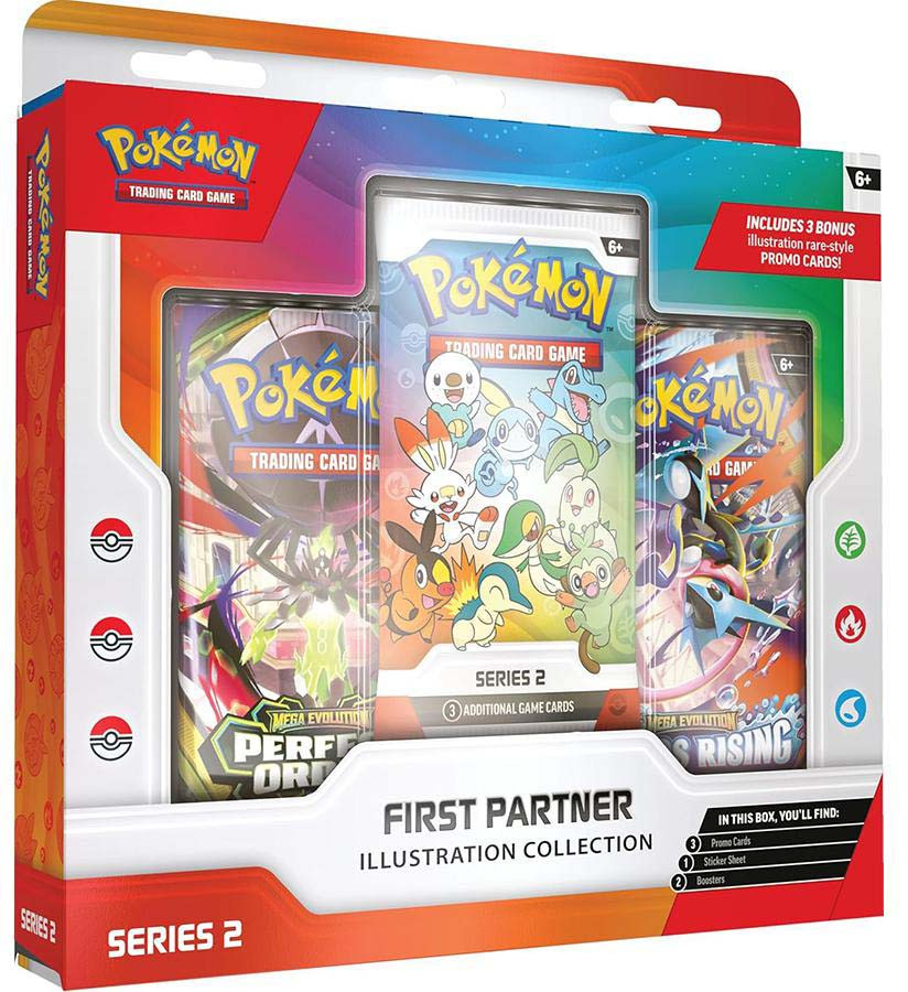 Pokemon "First Partner" Series 2 Illustration Collection Booster Bundle
