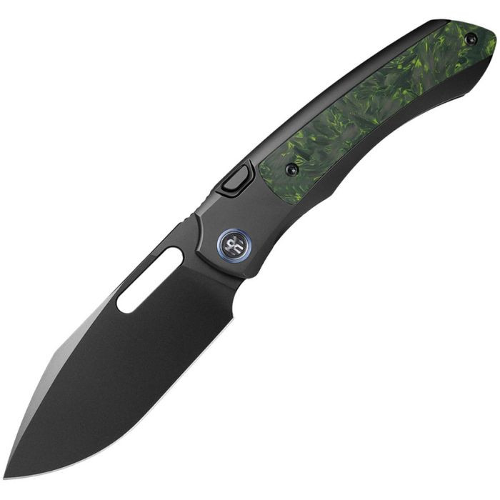 Orca Button Framelock Ti/CF