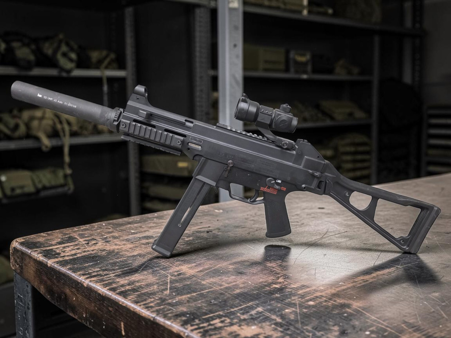 UMAREX x H&K UMP 45 Gas Blowback Airsoft SMG - Package - USEDⓈ