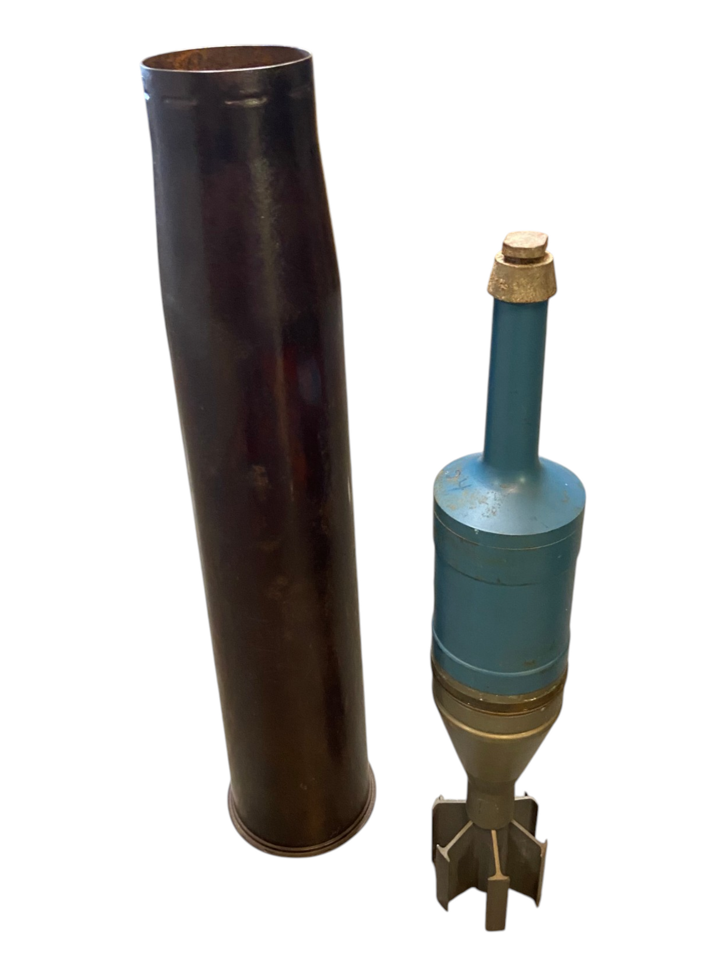 Belgian Armed Forces 90mm M517 Inert Training Shell