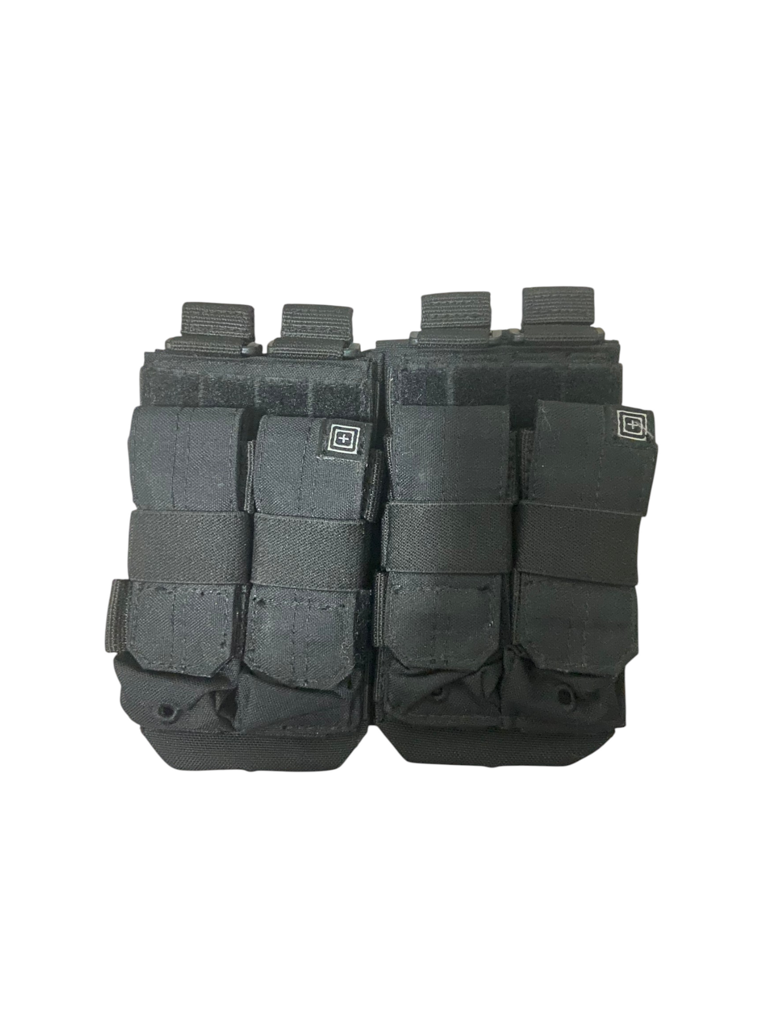 5.11 Black MOLLE Double Mag Pouch W/2x Double Pistol Mag Pouch