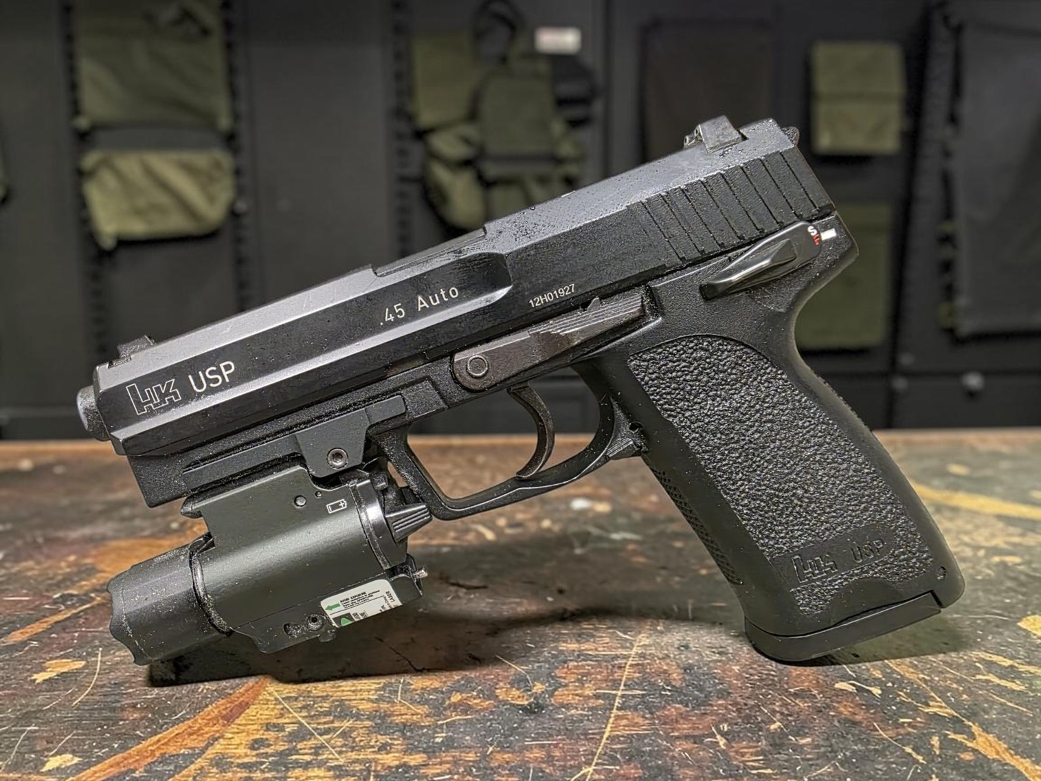 KWA Heckler & Koch USP .45 Gas Blowback Airsoft Pistol - BONEYARDⓈ