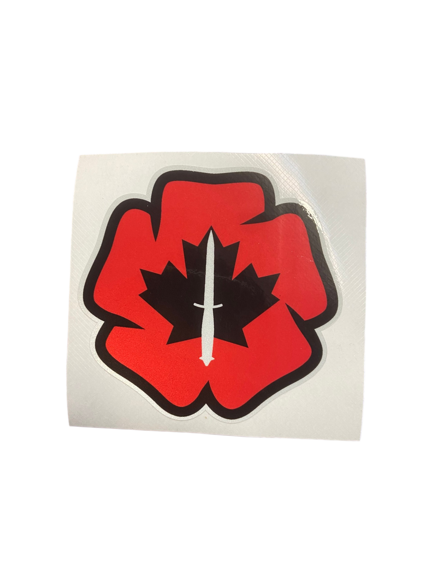 Commemorative CSOR Poppy Sticker