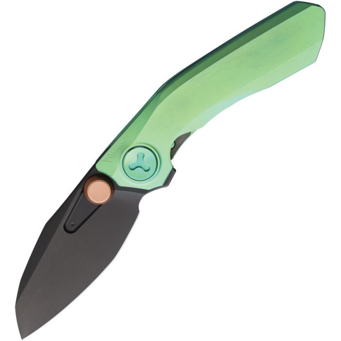 VK-FROK Framelock Ti Green