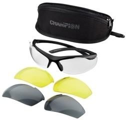 Adult Shooting Glasses 3 Colour W/Case