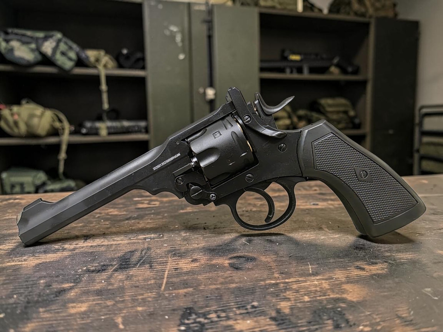Well Pro Webley MK VI Airsoft CO2 Gas Revolver - USEDⓈ