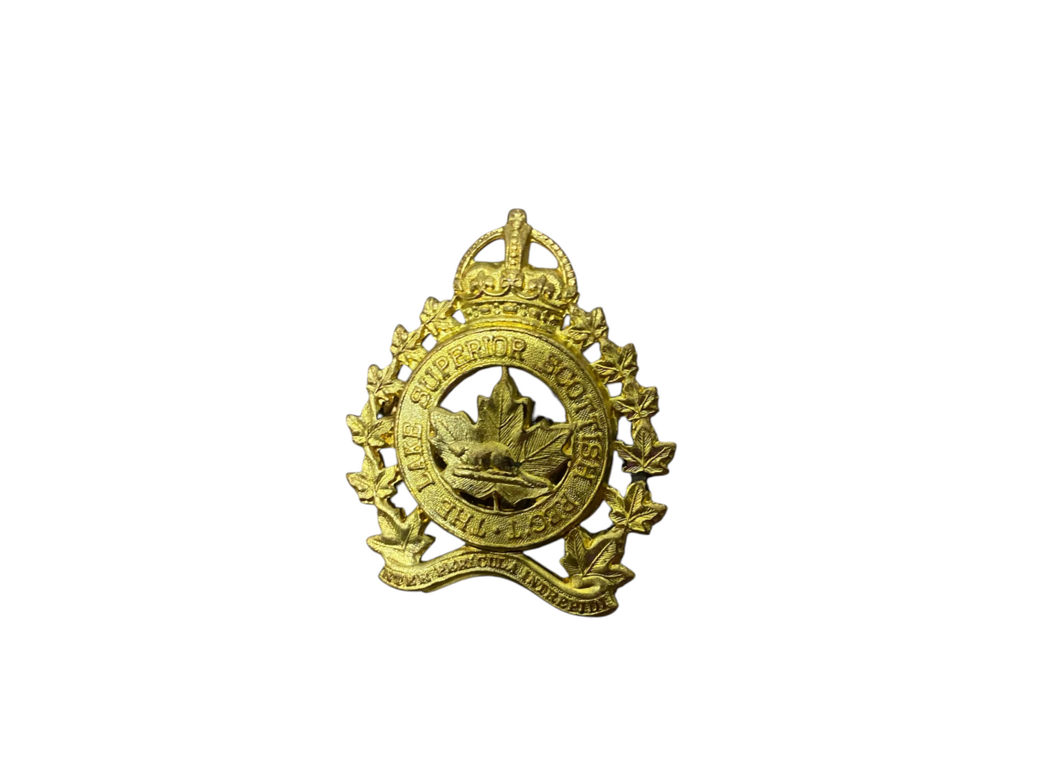 Lake Superior Scottish Regiment Cap Badge