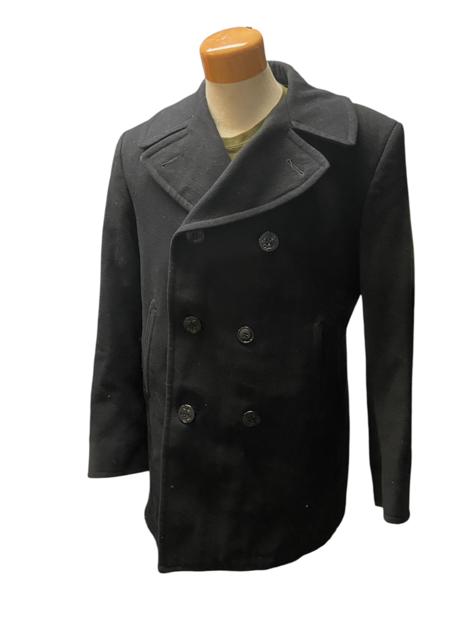 U.S. Armed Forces Navy 6 Buttons Pea Coat