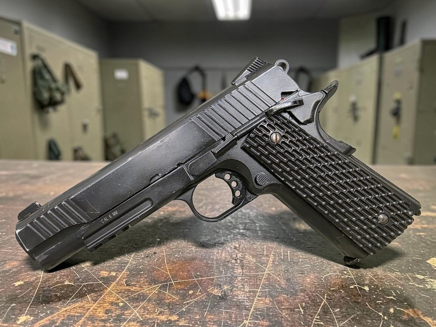 KWC 1911 Tactical CO2 Airsoft Gas Blowback Pistol - USEDⓈ