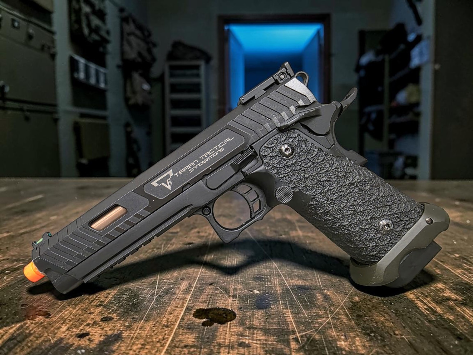 EMG STI / TTI JW3 2011 Combat Master Airsoft Pistol - USEDⓈ