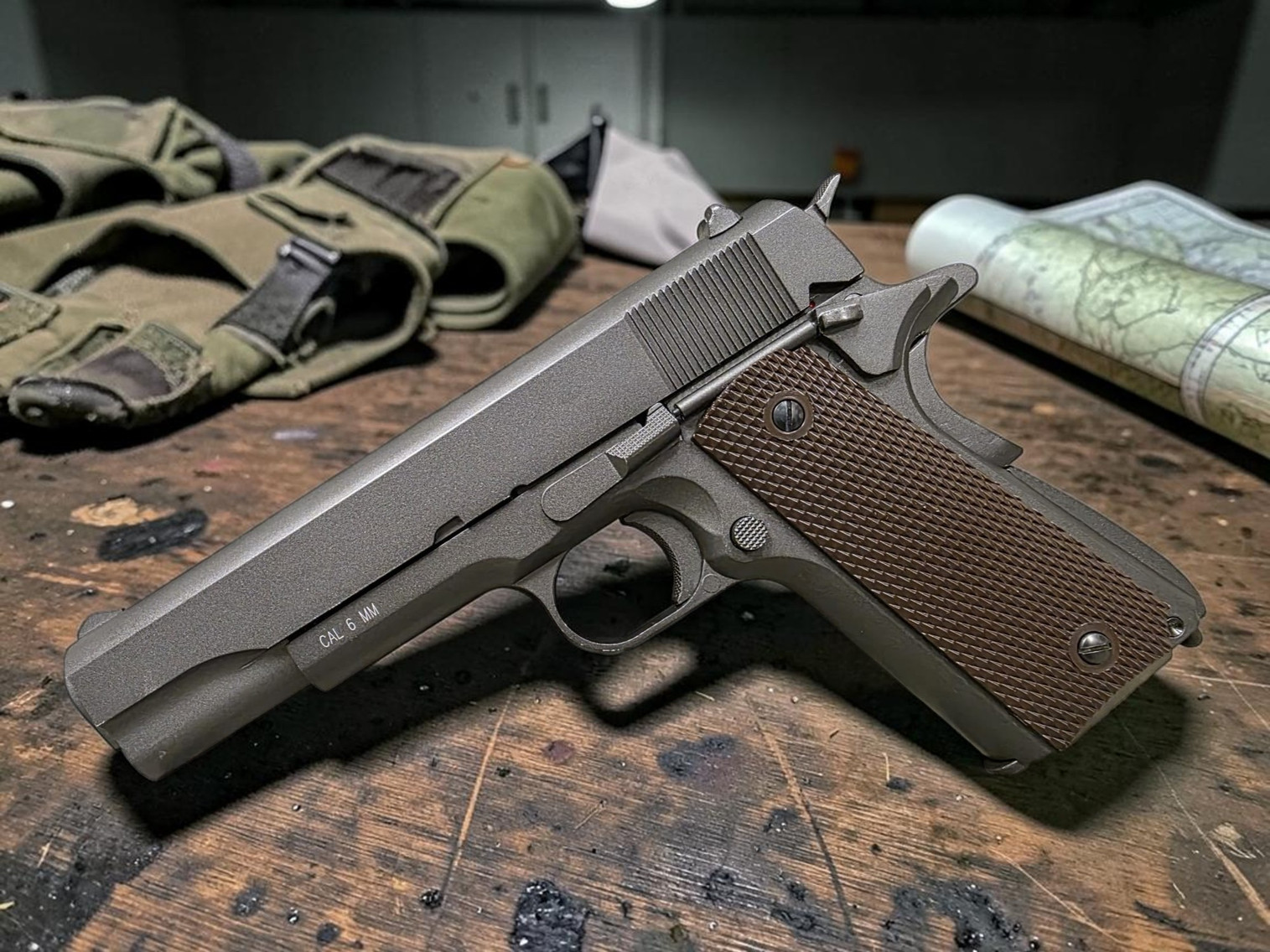 KWC M1911A1 CO2 Airsoft Gas Blowback Pistol - USEDⓈ