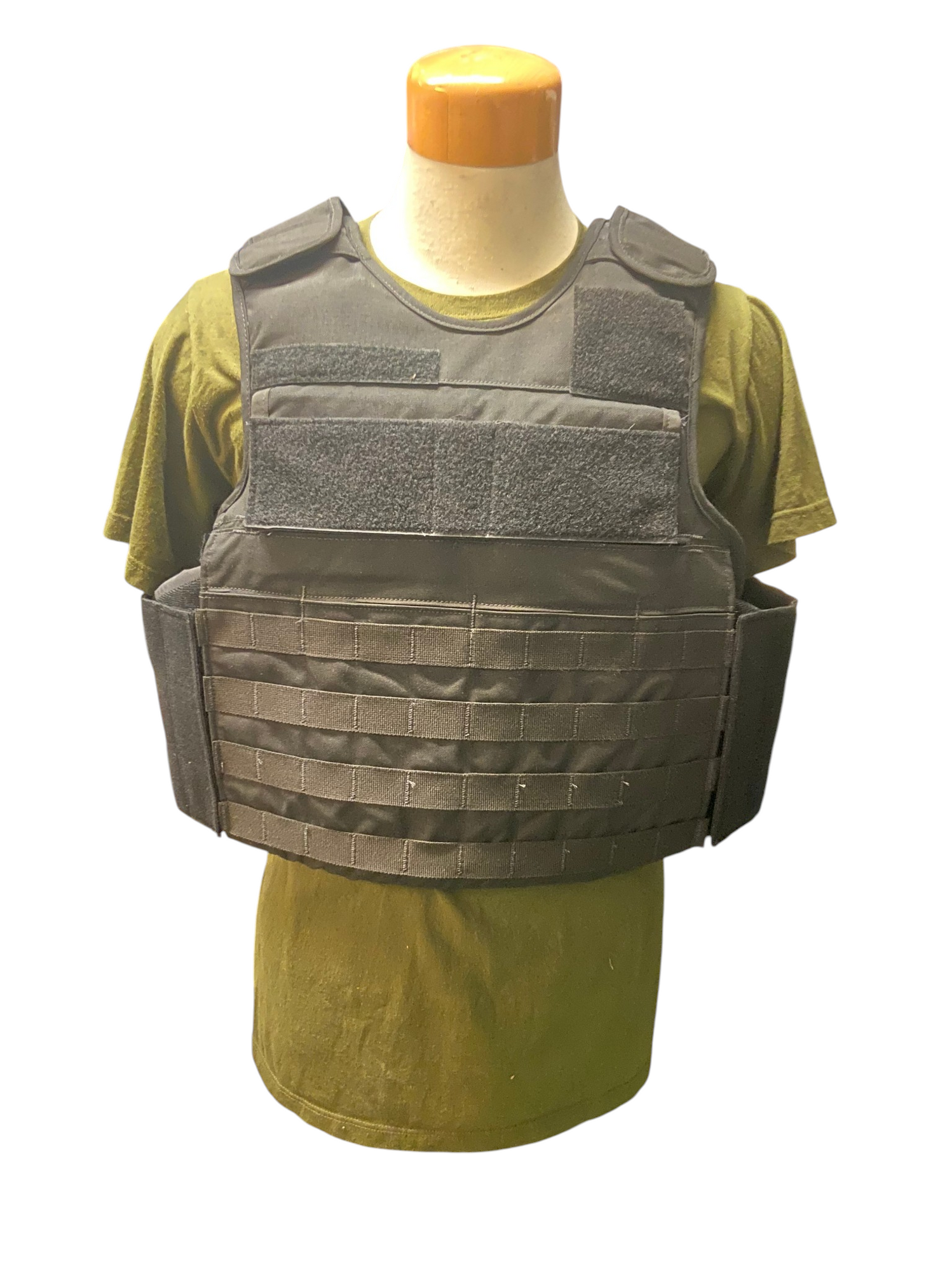 Point Blanks NIJ II Model MC CII-3 MOLLE Vest - Black