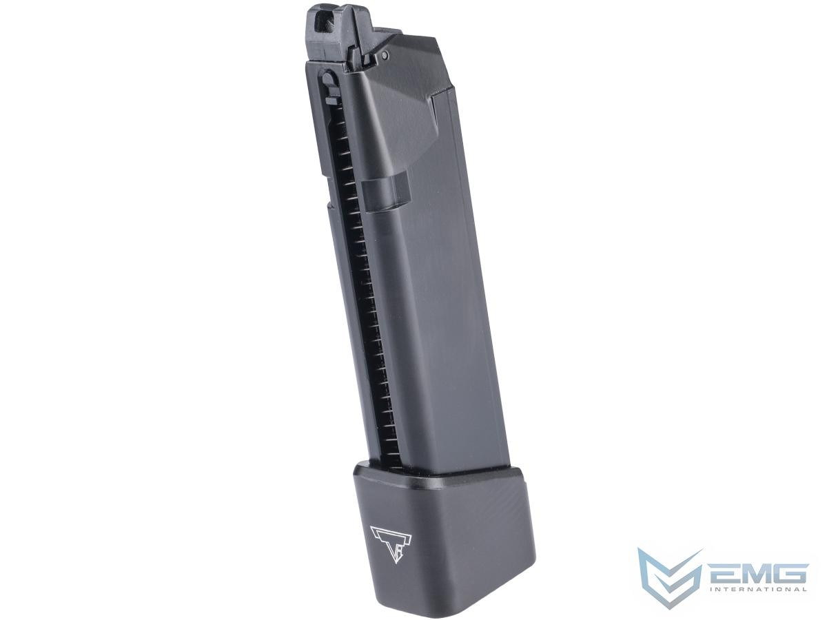 EMG x Taran Tactical Innovations 28 Round Magazine w/ Extended Base Plate for GLOCK Series Gas Blowback Airsoft Pistol