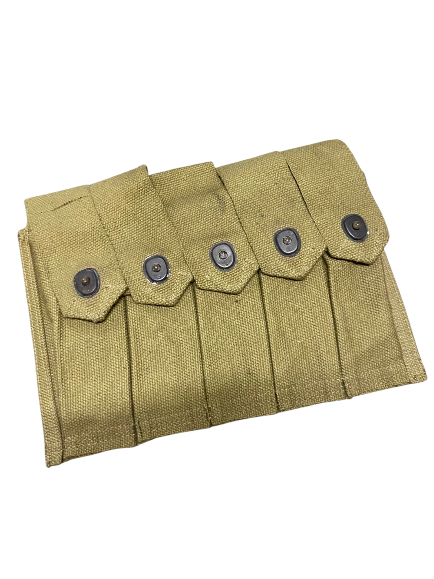 WW2 U.S.M.C. 5 Cell Thompson Magazine Pouch - Dated 1943