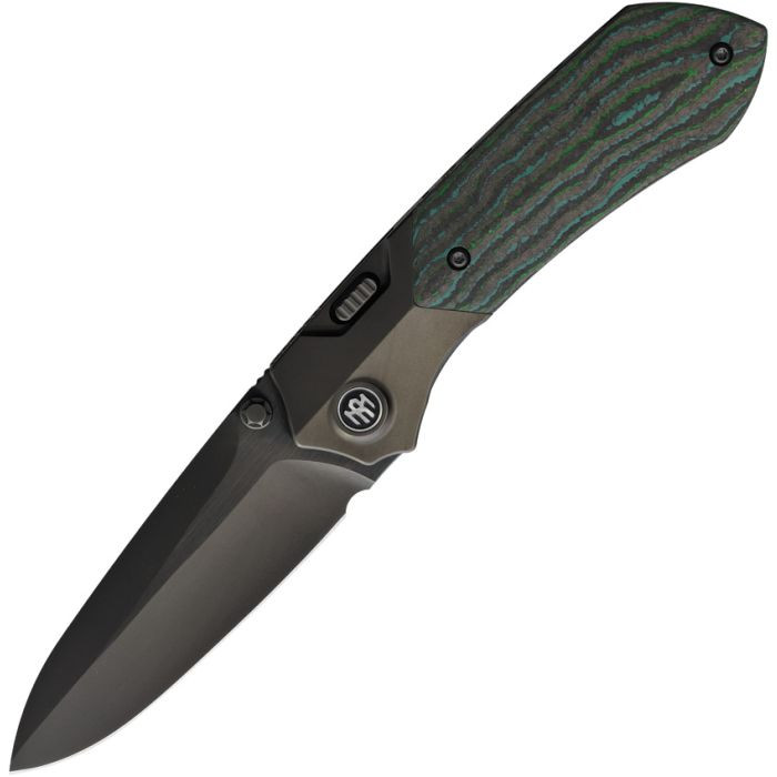 Meteor Button Linerlock Kelp