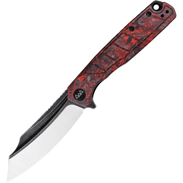 Spark Linerlock Shred Red CF