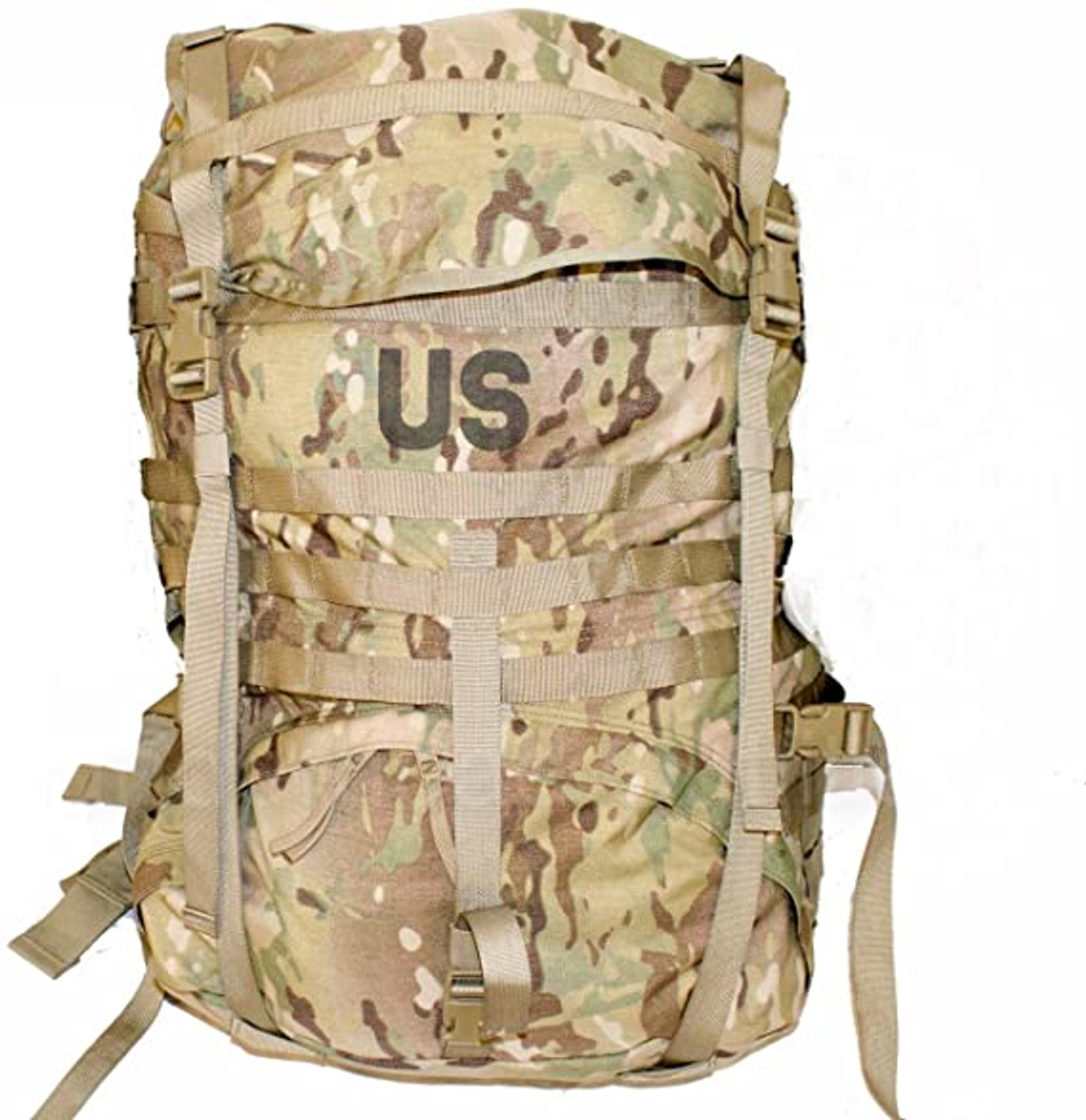 U.S. Armed Forces Molle II Rucksack & Frame w/Sustainment Pouches & Sleep  Carrier - Hero Outdoors