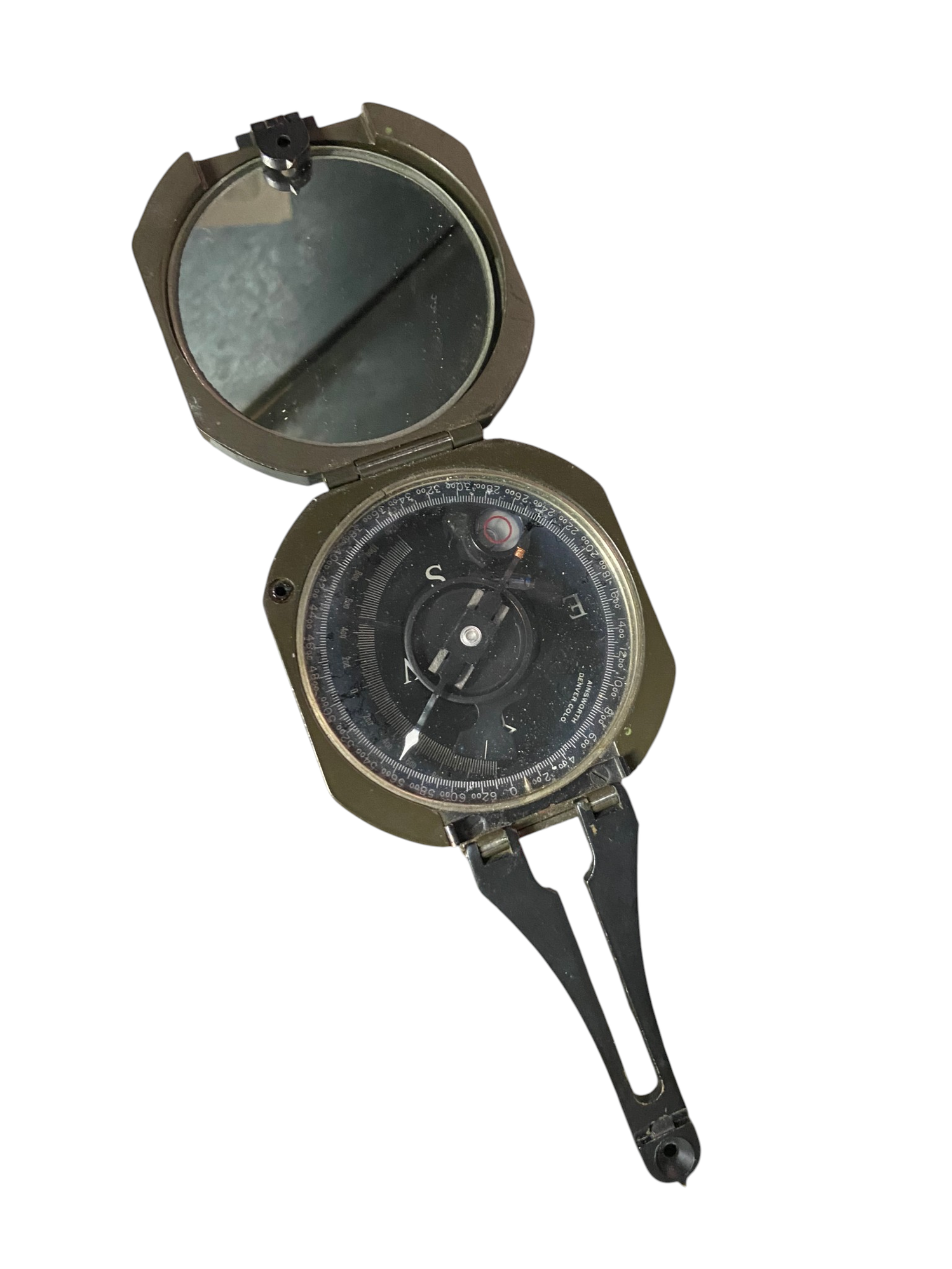 U.S. Armed Forces 1960s/1970s M2 Engineer/Artillery Compass - Serial No.153594