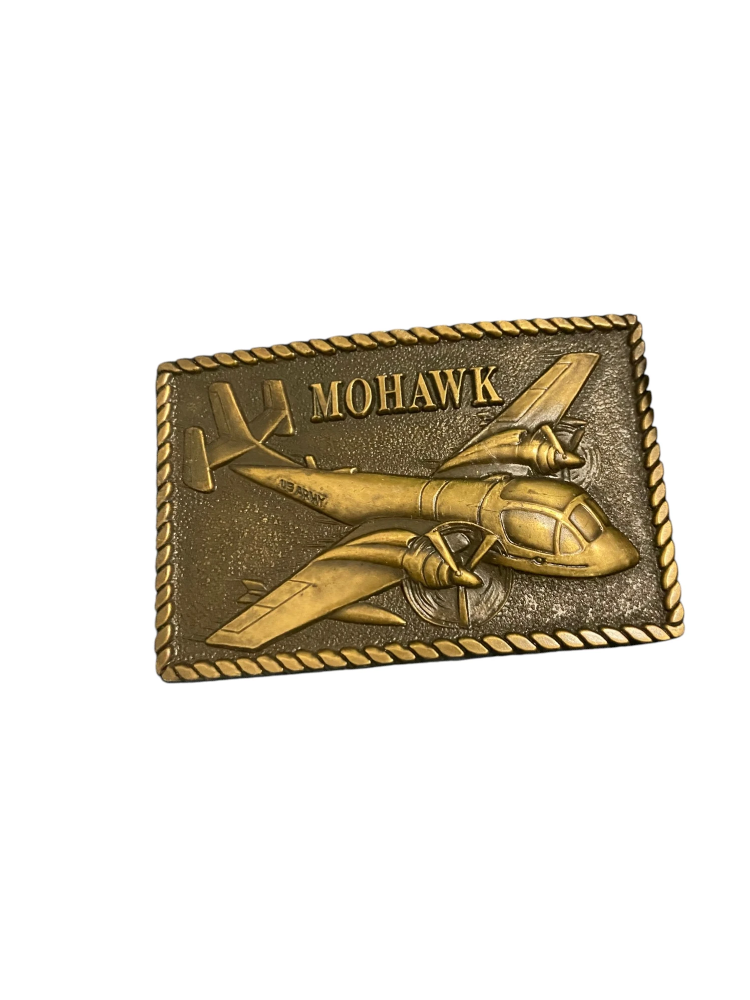Vintage OV Mohawk Belt Buckle