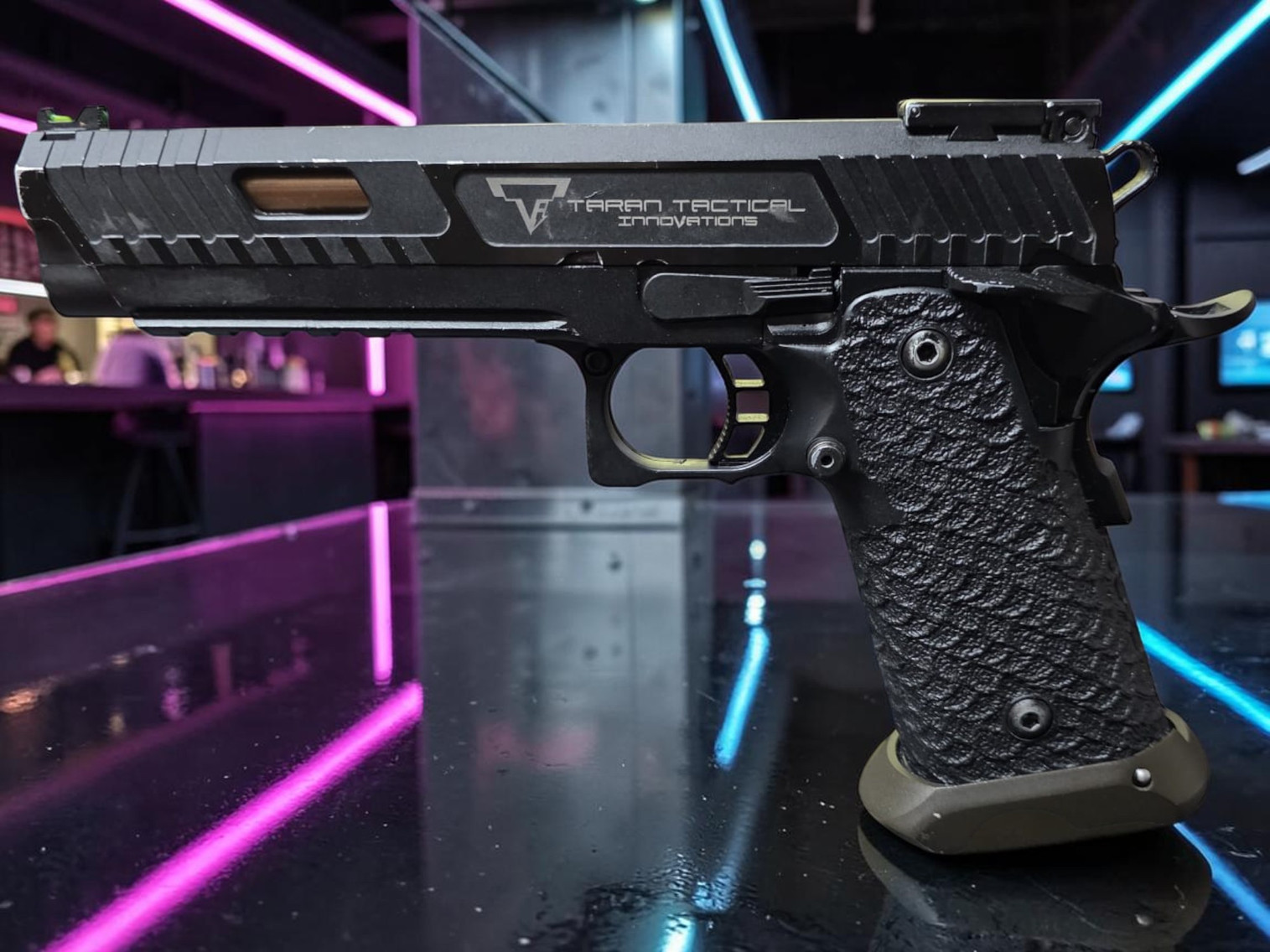 EMG x STI x Taran Tactical Innovations JW3 2011 Combat Master Airsoft Training Pistol - USEDⓈ