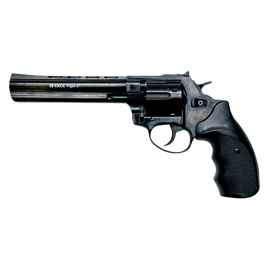 Ekol Viper 9mm Blank Revolver - 6" - Black