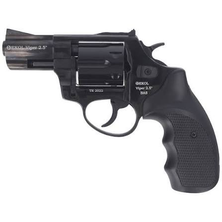 Ekol Viper 9mm Blank Revolver - 2.5" - Black