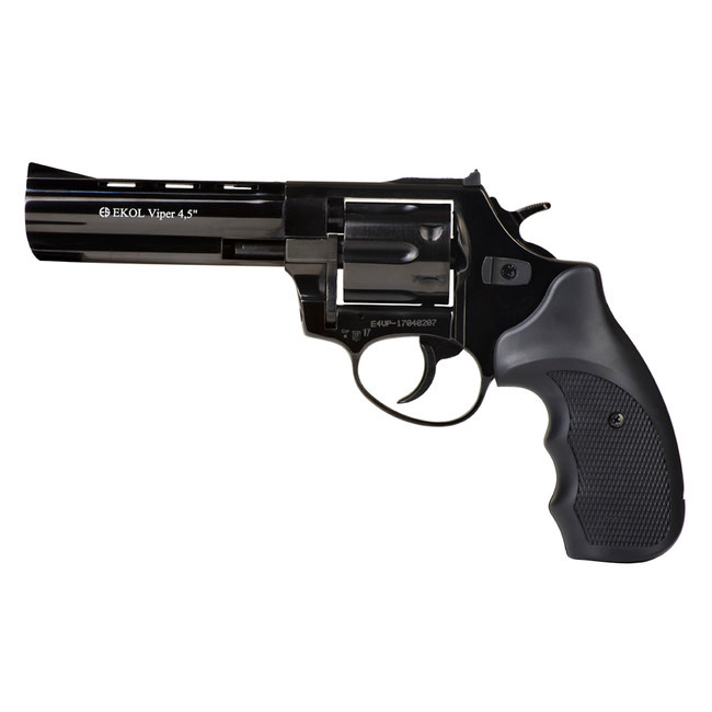 Ekol Viper 9mm Blank Revolver - 4.5" - Black